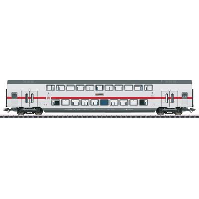 Personenwagen MÄRKLIN "IC2 Doppelstock-Mittelwagen DBpza 682.2, 2. Klasse - 43489" Modelleisenbahn-Fahrzeuge rot (weiß, rot) Kinder Loks Wägen