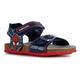 Sandale GEOX "J GHITA BOY" Gr. 34, bunt (navy, rot, spider man) Kinder Schuhe