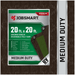 JobSmart MDBG2020 Outdoor Poly Tarp Brown & Green 20 ft. x 20 ft. Polyethylene