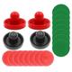 HOMEMAXS 1 Set of Air Hockey Pucks Air Hockey Pushers Air Hockey Table Accessories Plastic Air Hockey Pushers