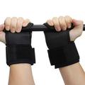 1 Pair Adjustable Fitness Wrist Support Weight Lifting Hooks Training Gym Grips Strap Gloves