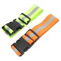 HOMEMAXS 2pcs Reflective Belt Night Running Belt Sports Waist Band Night Riding Band