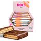 NICKS Protein Wafer Bars Orange | 25% Protein | 203 Calories | Low carb Biscuits Snack Bar No Added Sugar Gluten free (Multipack 24x40g)