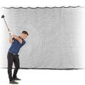 GoSports Sports Netting - Hitting Net for Golf, Baseball, Hockey, Soccer, LAX and More - 10 ft, 15 ft, 20 ft