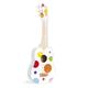 Janod - Confetti Holz-Gitarre, Musikinstrument für Kinder, Spielzeugnachbildung und Spielzeug für musikalisches Empfinden, rot, ab 3 Jahren, J07598