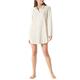 Schiesser Damen Sleepshirt 90cm Nachthemd, Off-White, 36