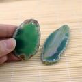 Irregular Agate Polished Crystal Slice Brazil Healing Pendant Stone Gifts 2022 Y9L6