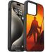 Compatible with iPhone 13 Pro (6.1 inch) Phone Case Drop Proof Soft Edge (TPU)+ Matte Hard Back(PC) Shockproof Protective-Star Wars Mandalorian 5CN159