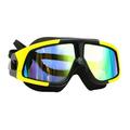 Adult Swimming Goggles Silicone Large Frame Swim Glasses Anti-Fog UV Mask
