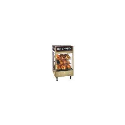 Nemco 6455 3-Shelf Heated Display Case with 19-in Square Shelves, 120 V