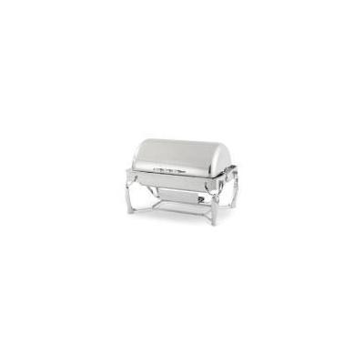 Vollrath 4634010 Somerset 9 qt Rectangle Chafer, Fully Retractable, 3 Position Cover, Stainless