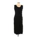 Jennifer Eden Casual Dress - Sheath: Black Dresses - Women's Size 9