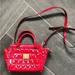 Michael Kors Bags | Beautiful New Michael Kors Red Patent Leather Vivianne Bag | Color: Gold/Red | Size: Medium