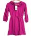 Zara Dresses | New Zara Girls Pink Zip Front Hooded Shirt Dress | Color: Pink | Size: 9