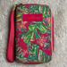 Lilly Pulitzer Bags | Lilly Pulitzer Wristlet Cardholder/Wallet | Color: Green/Pink | Size: Os