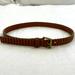 J. Crew Accessories | J. Crew Brown Leather Belt With Copper Grommets. S. | Color: Brown | Size: S