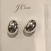 J. Crew Jewelry | J Crew Sculptural Orb Earrings In Silver Mirror Nwt | Color: Silver | Size: Os