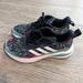 Adidas Shoes | Adidas Fortarun K Running Shoes, Youth Size 6, Black Multi Color | Color: Black/White | Size: 6g