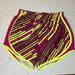 Nike Shorts | Nike Dri-Fit Pink And Neon Yellow Striped Athletic Running Shorts Size Xs | Color: Pink/Yellow | Size: Xs