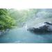 Millwood Pines Fresh Bath by Gyro - Wrapped Canvas Photograph Metal | 32 H x 48 W x 1.25 D in | Wayfair B72CA777292640FB9B1FCB44D951AE1F