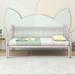 Red Barrel Studio® Twin Steel Daybed w/ Trundle Metal in Pink | 36 H x 42 W x 78 D in | Wayfair 10D83B3460EC451D8D8AD3D72419E58E