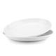 Melamine Large Serving Platter, 16-inch Oval Serving Plates, White Serving Tray for Entertaining Party, 100% Melamine Serving Dish for Appetizers Meat Food, Set of 2