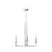 Hunter Fan 4 - Light Candle Style Bulb Pendant in Gray | 20.5 H x 17.5 W x 17.5 D in | Wayfair 19625