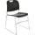 National Public Seating Compact Plastic Stack Chair with Chrome Frame &acirc;&euro;&rdquo; Black, Model 8510