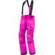 FXR Kicker Jugend Snowmobil Latzhose, schwarz-pink, Größe L 34