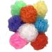 Nvzi Kids Bath Sponges Small Mesh Loofah Colorful Shower Sponges Exfoliating Travel Loofah Pack of 8