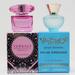 Versace Bright Crystal Absolu EDP 5ml and Dylan Turquoise Femme EDT 5ml 2pk Kit