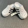 Adidas Shoes | Adidas Adilette Clogs | Color: Black/White | Size: 5