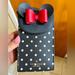 Kate Spade Bags | Disney X Kate Spade New York Minnie Mouse North South Flap Phone Crossbody | Color: Black | Size: Os