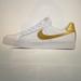 Nike Shoes | Nike Court Royale Sneakers Gold | Color: Gold/White | Size: 5