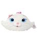 Disney Toys | Disney Store Aristocrats Marie Face Shaped Pillow Plush White Pink Cat 22" | Color: Pink/White | Size: 22"