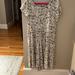 American Eagle Outfitters Dresses | New With Tags!! A Comfy Lightweight Floral Dress With Semi-Open Tied Back Back. | Color: Black/Cream | Size: Xs