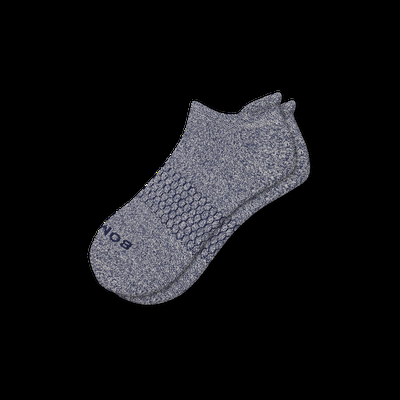 Men's Marl Ankle Socks - Navy Cream - Large - Bombas
