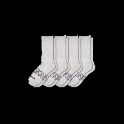 Men's Solids Calf Sock 4-Pack - Grey - Extra Large - Bombas