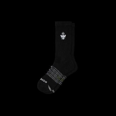 Men's All-Purpose Performance Calf Socks - Black - Medium - Bombas