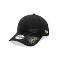 New Era VR46 Valentino Rossi Motorbike Geometric Print Summer Bucket Hat - M Black