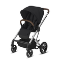 Cybex Balios S Lux (Silver Frame) - Deep Black