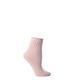 1 Pair Pink Monique 60 Denier Cotton Sock Ladies One Size - Trasparenze