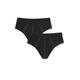 2 Pack Black 24/7 Basic Natural Cotton Midi Briefs Men's 36 Mens - Sloggi