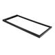 Lateral filing frame for Bisley systems storage cupboards and tambours - black