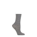 Ladies 1 Pair Falke Active Breeze Socks Grey 5.5-8 Ladies