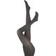 1 Pair Grey 60 Denier Opaque Tights Ladies Medium - Charnos