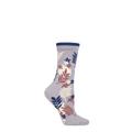 Ladies 1 Pair Thought Palm Leaf Bamboo and Organic Cotton Socks Pebble Grey 4-7 Ladies