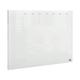 Nobo A4 Transparent Acrylic Mini Whiteboard Weekly Desktop 1915614