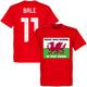 Wales, Golf, Madrid, In That Order Bale 11 T-Shirt - Red - XL