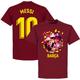 Barcelona Messi 10 Gaudi Photo T-Shirt - Chilli - S